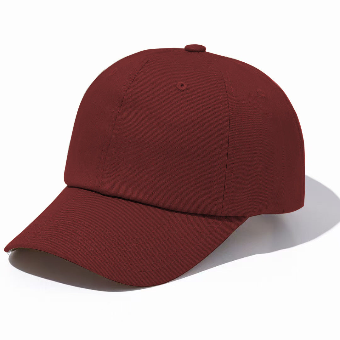 Wholesale Solid color cotton large circumference baseball cap